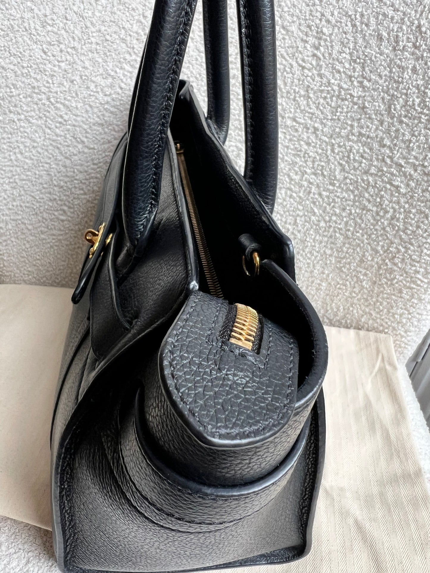 Mulberry Black Small Zipped Bayswater (RRP £1,245)