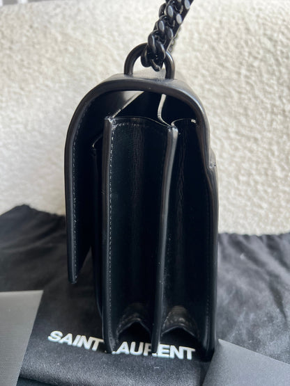 Yves Saint Laurent (YSL) Black on Black Medium Sunset (RRP £1,950)