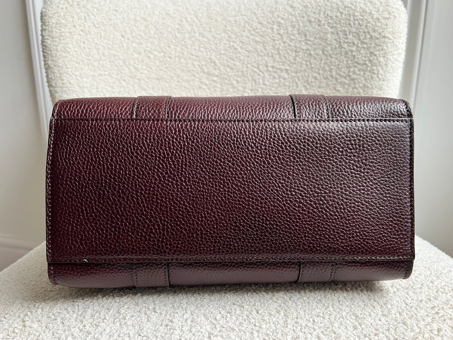 Mulberry Oxblood Small Zipped Bayswater (RRP £1,245)