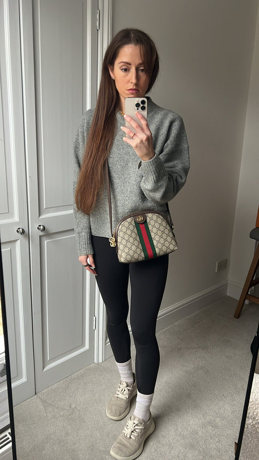 Gucci Ophidia GG Supreme Rounded Top Shoulder Bag (RRP £1,380)