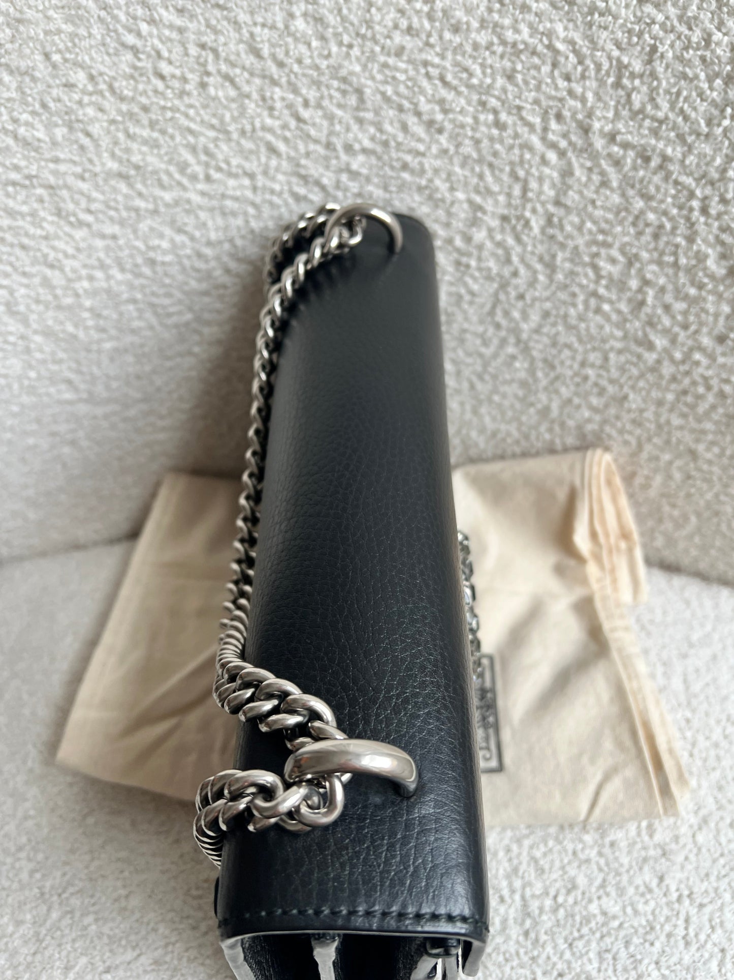 Gucci Dionysus GG Black Small Shoulder Bag (RRP £2,670)