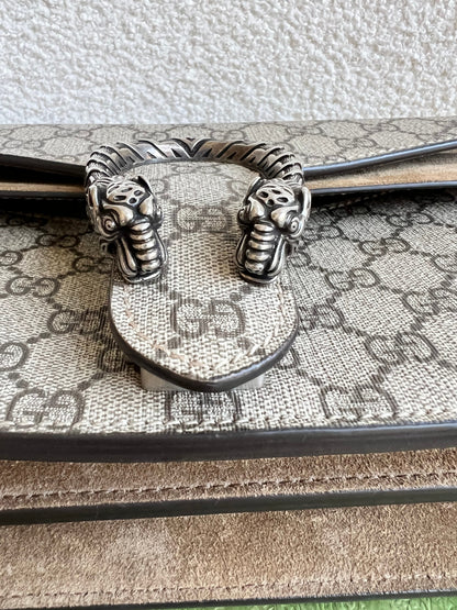 Gucci Dionysus GG Supreme Small Shoulder Bag (RRP £2,280)
