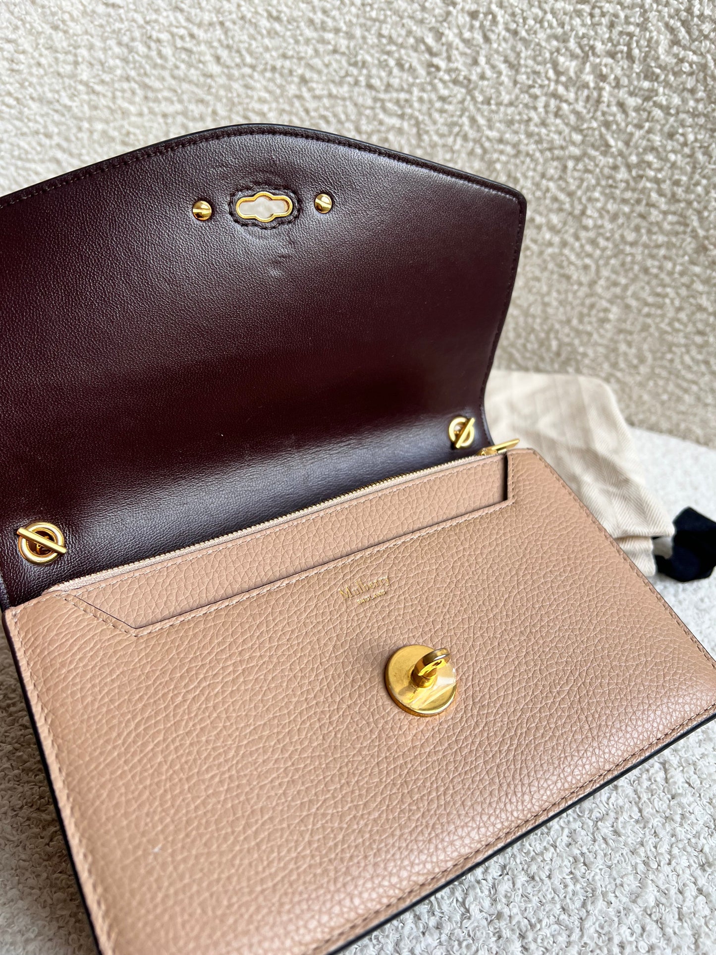 Mulberry Rosewater Small Darley Shoulder Bag (RRP £695)