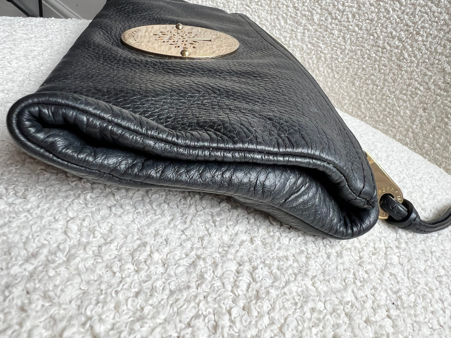 Mulberry Black Daria Clutch (RRP £550)