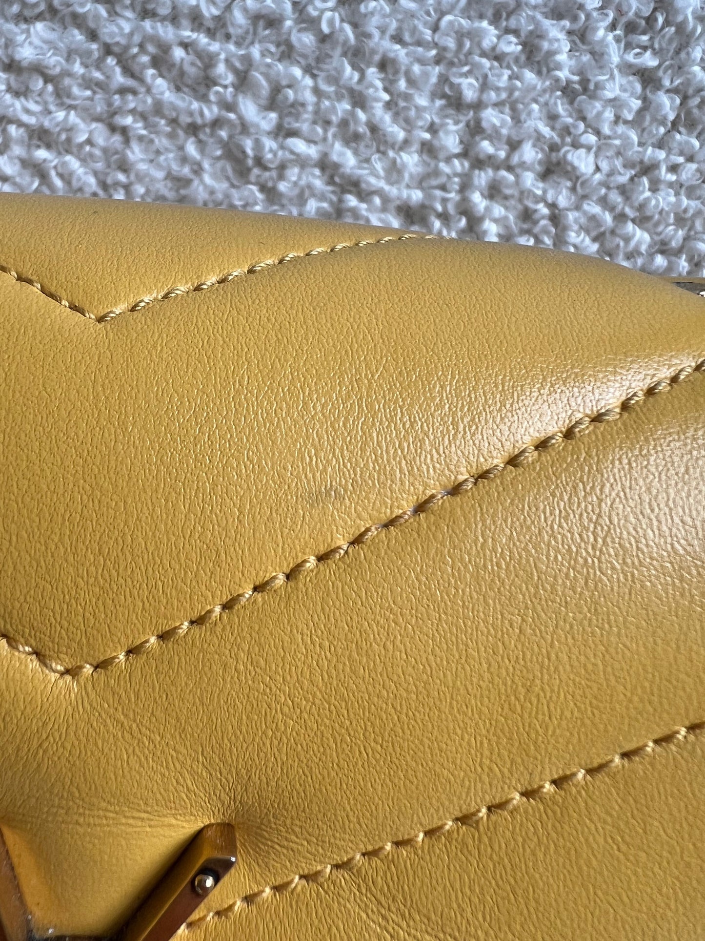 Yves Saint Laurent (YSL) Yellow Small Lou Lou (RRP £1,900)