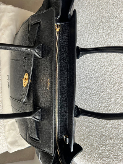Mulberry Black Small Zipped Bayswater (RRP £1,245)
