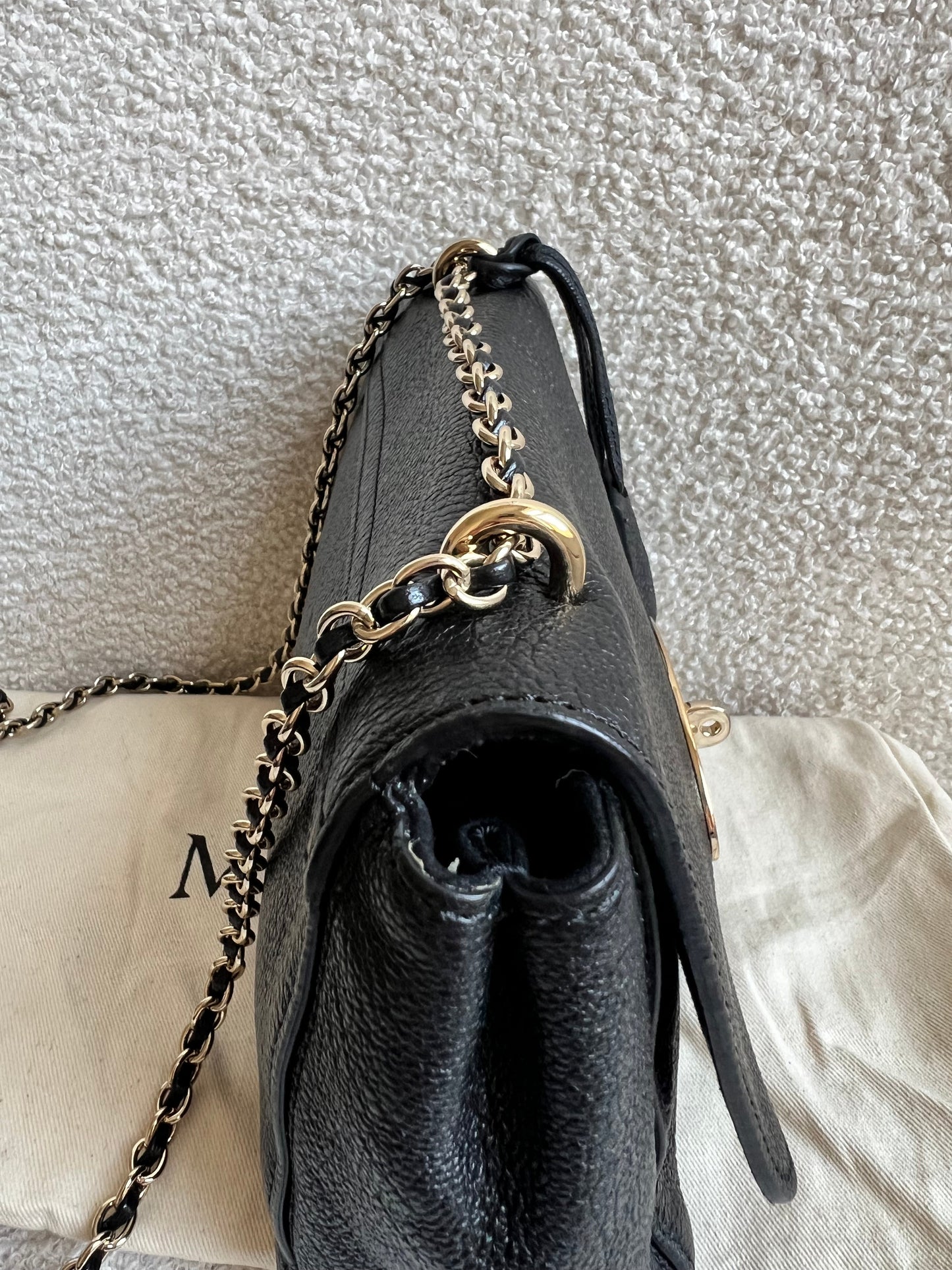 Mulberry Black Regular Lily with Gold Hardware (RRP £995)