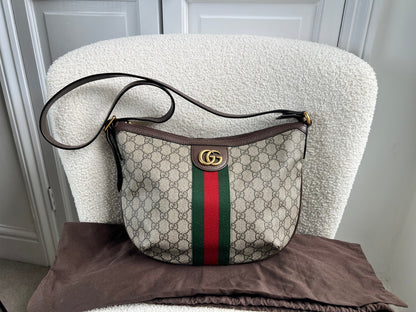 Gucci GG Supreme Ophidia Small Shoulder Bag (RRP £1190)