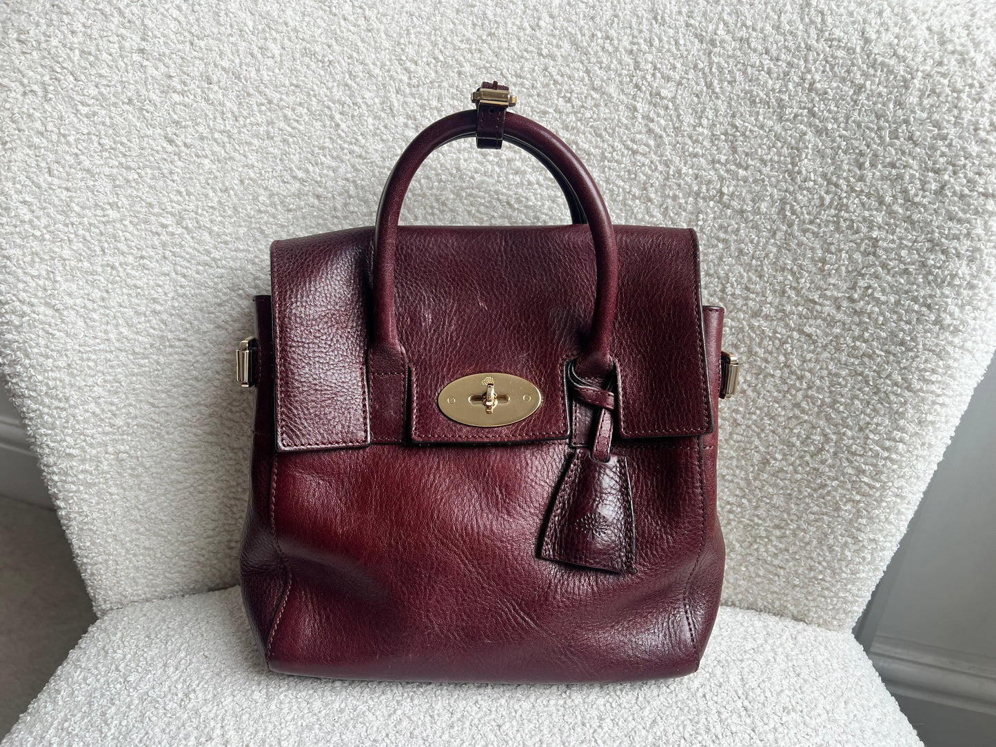 Mulberry Oxblood Mini Cara Backpack (RRP £850)
