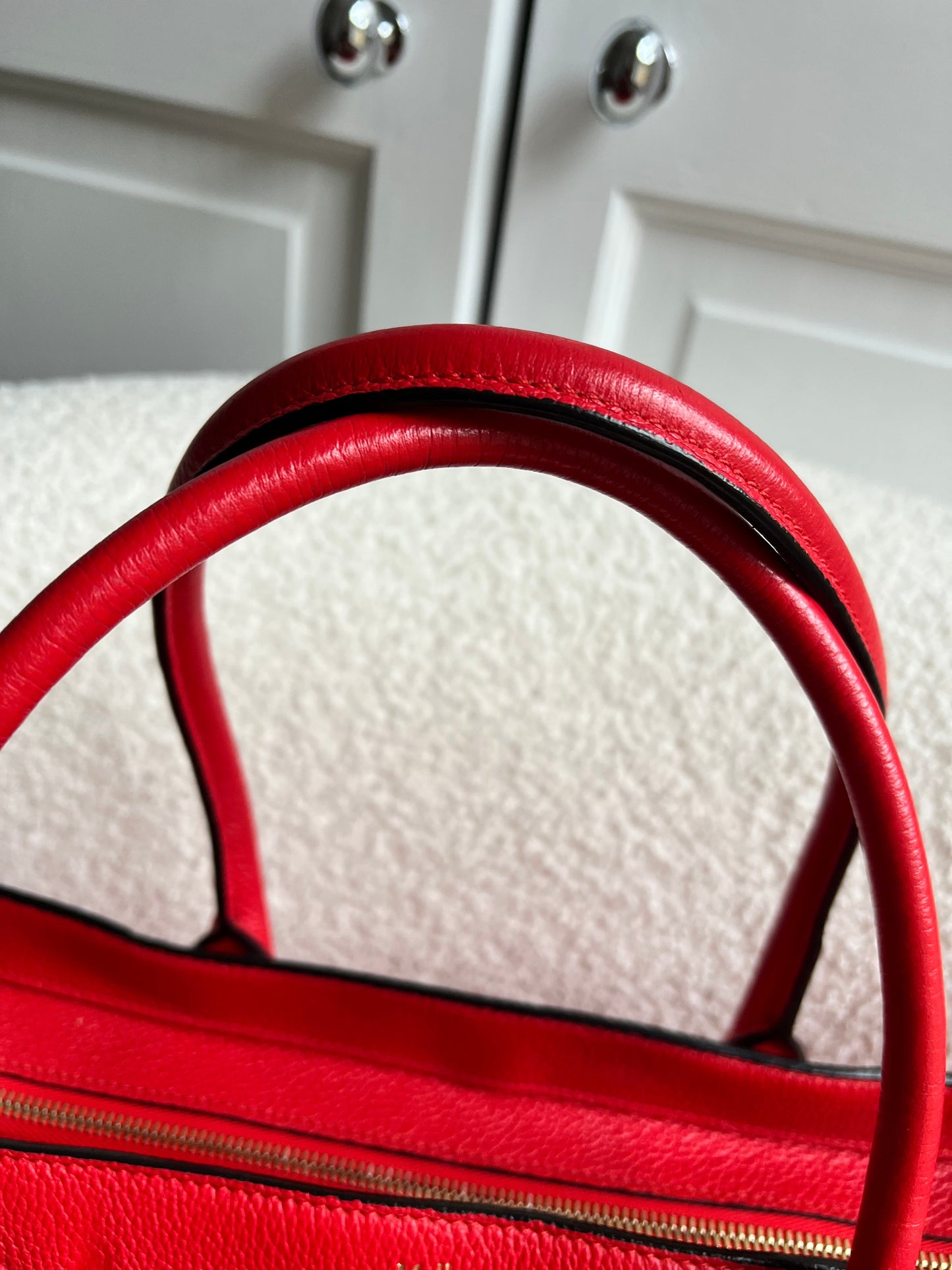 Mulberry Fiery Red Zipped Bayswater (RRP £1,350)