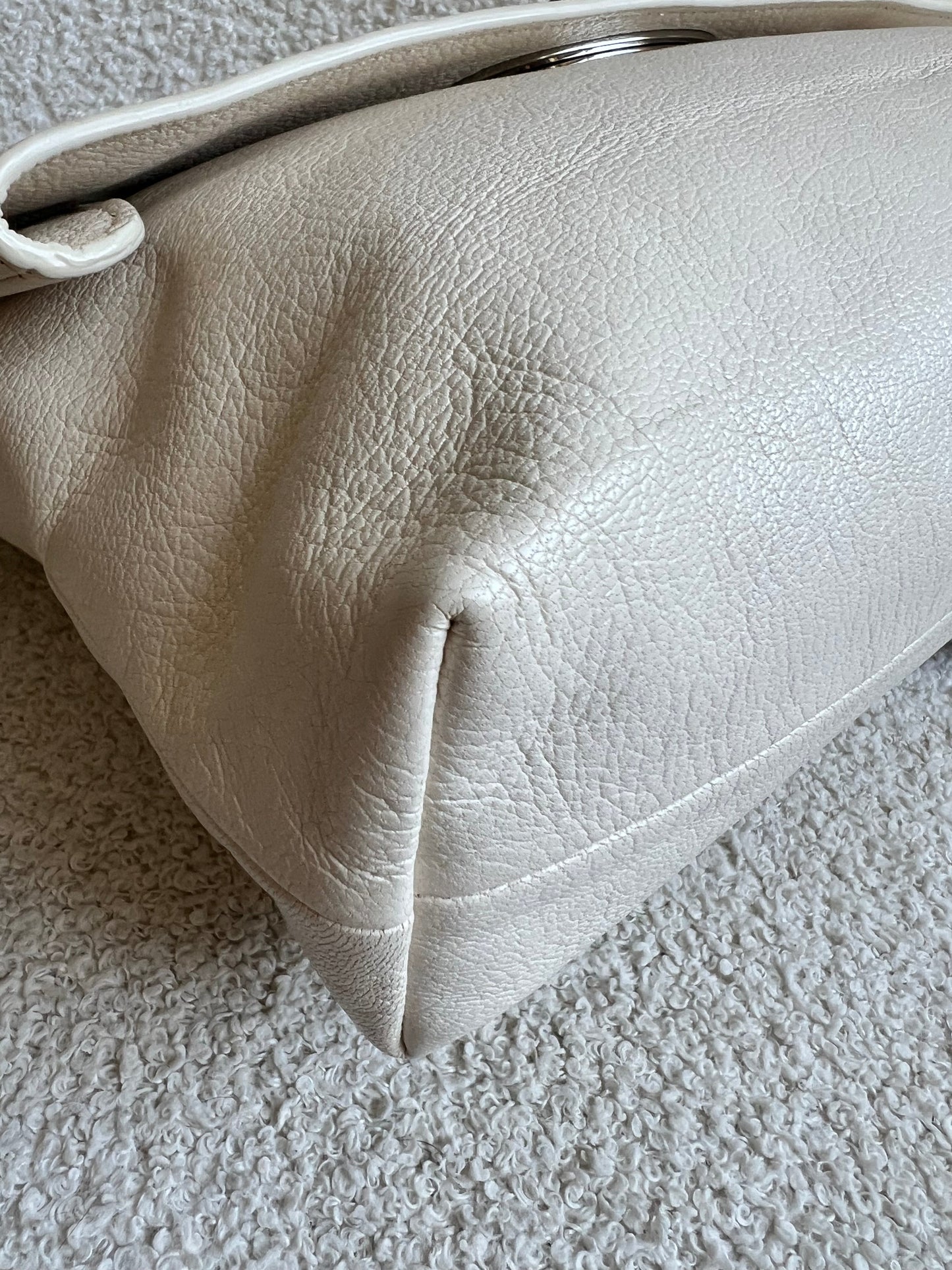 Mulberry Marshmallow Clemmie Clutch (RRP £695)