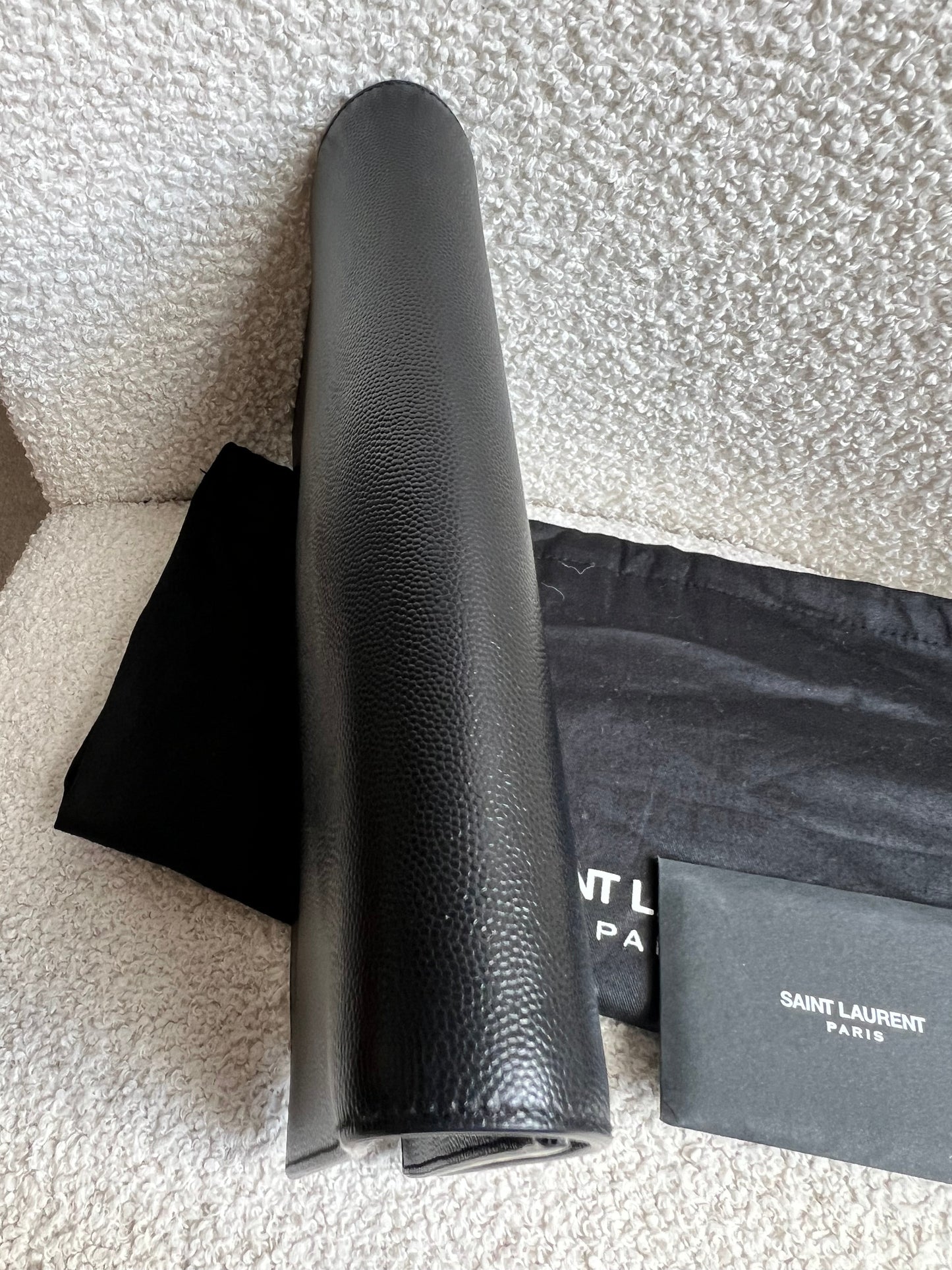 Yves Saint Laurent (YSL) Black Kate Clutch (RRP £1,190)
