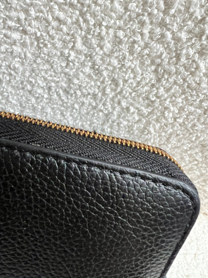 Mulberry Black Plaque Continental Wallet (RRP £375)