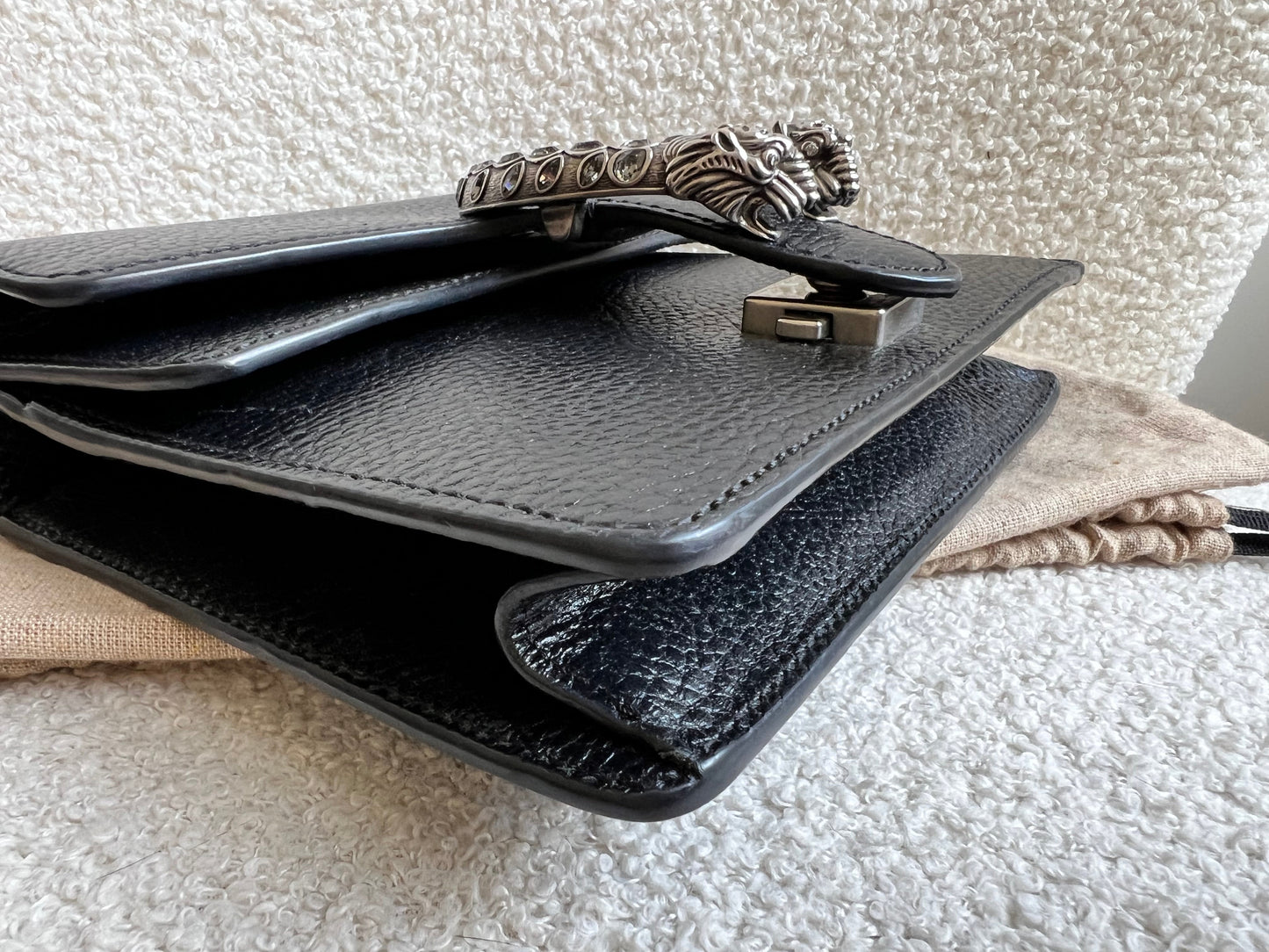 Gucci Dionysus Black Mini Bag (RRP £2050)