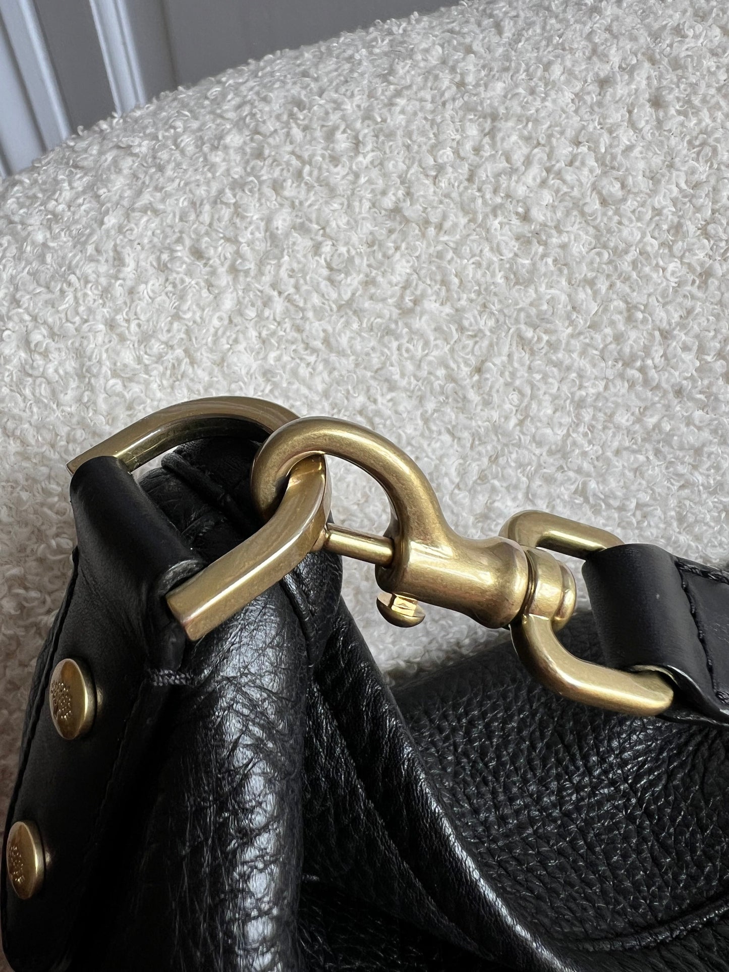 Mulberry Black Effie Hobo (£750)