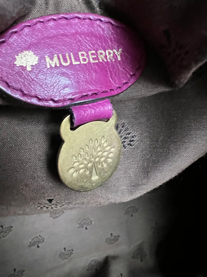 Mulberry Oversized Plum Alexa (RRP £1100)