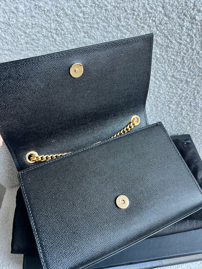 Yves Saint Laurent (YSL) Black Small Kate with Gold Hardware (RRP £1,550)