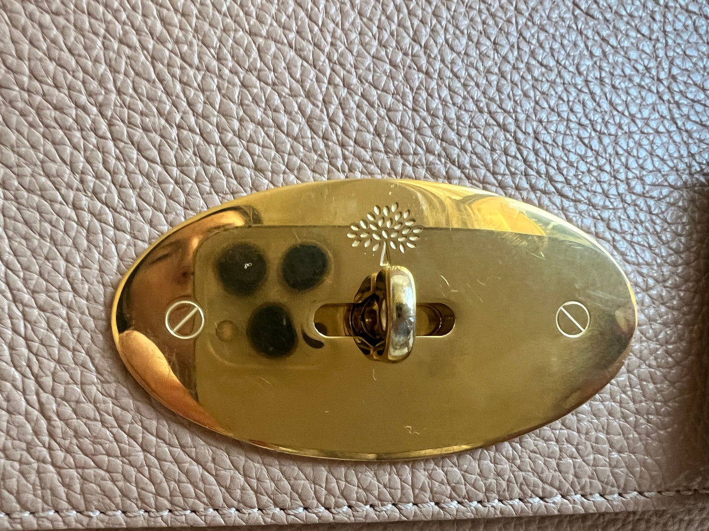Mulberry Rosewater Regular Lily with Gold Hardware (RRP £995)