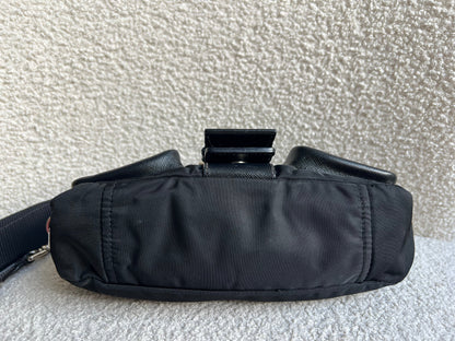 Prada Vintage Nylon Buckle Shoulder Bag