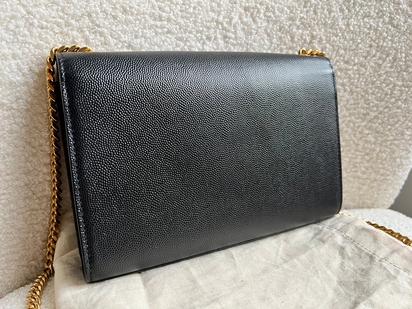 Yves Saint Laurent (YSL) Black Small Kate with Gold Hardware (RRP £1,550)