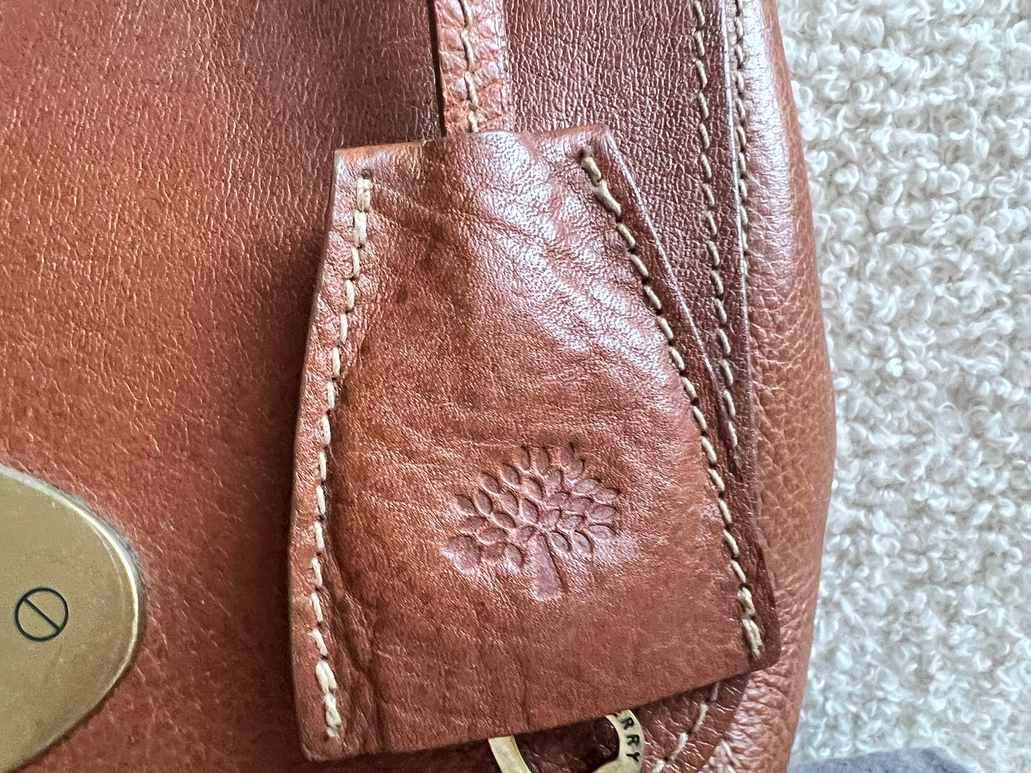 Mulberry Oak Regular Lily with Gold Hardware (RRP £895)