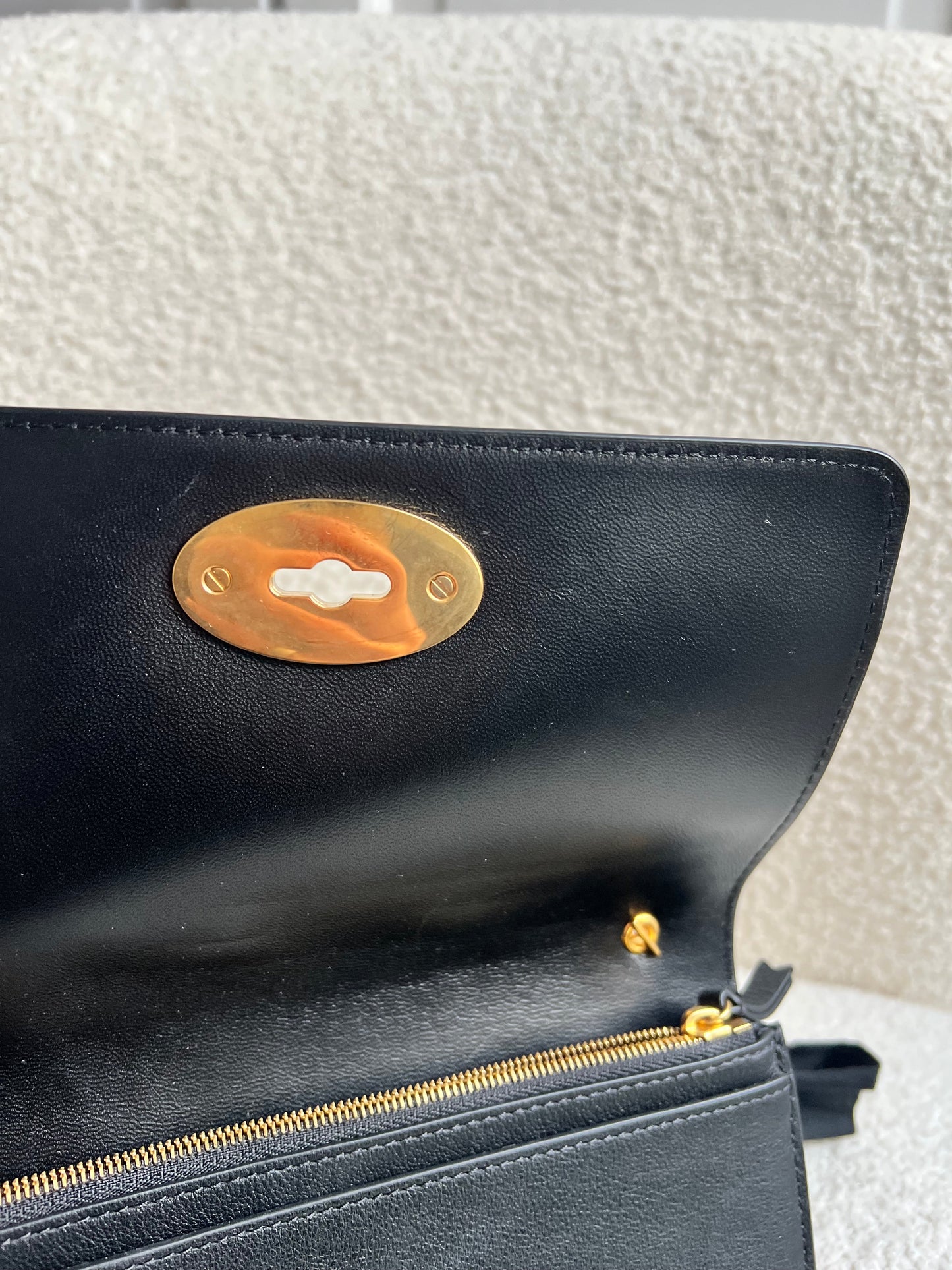 Mulberry Black Bayswater Clutch (RRP £495)