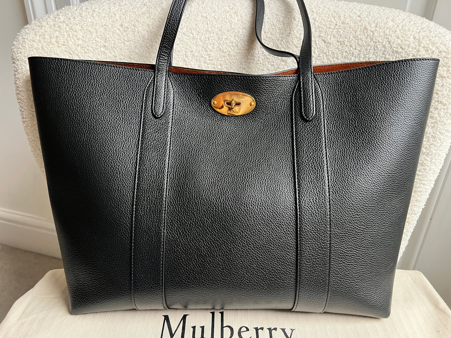 Mulberry Black Bayswater Tote (RRP £845)