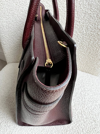 Mulberry Oxblood Small Zipped Bayswater (RRP £1,245)