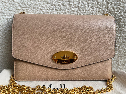 Mulberry Rosewater Small Darley Shoulder Bag (RRP £695)
