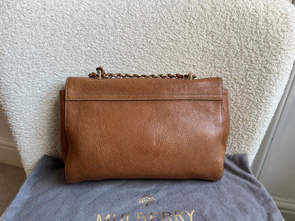 Mulberry Oak Medium Lily with Gold Hardware (RRP £1095)
