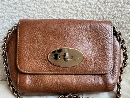 Mulberry Oak Mini Lily with Gold Hardware