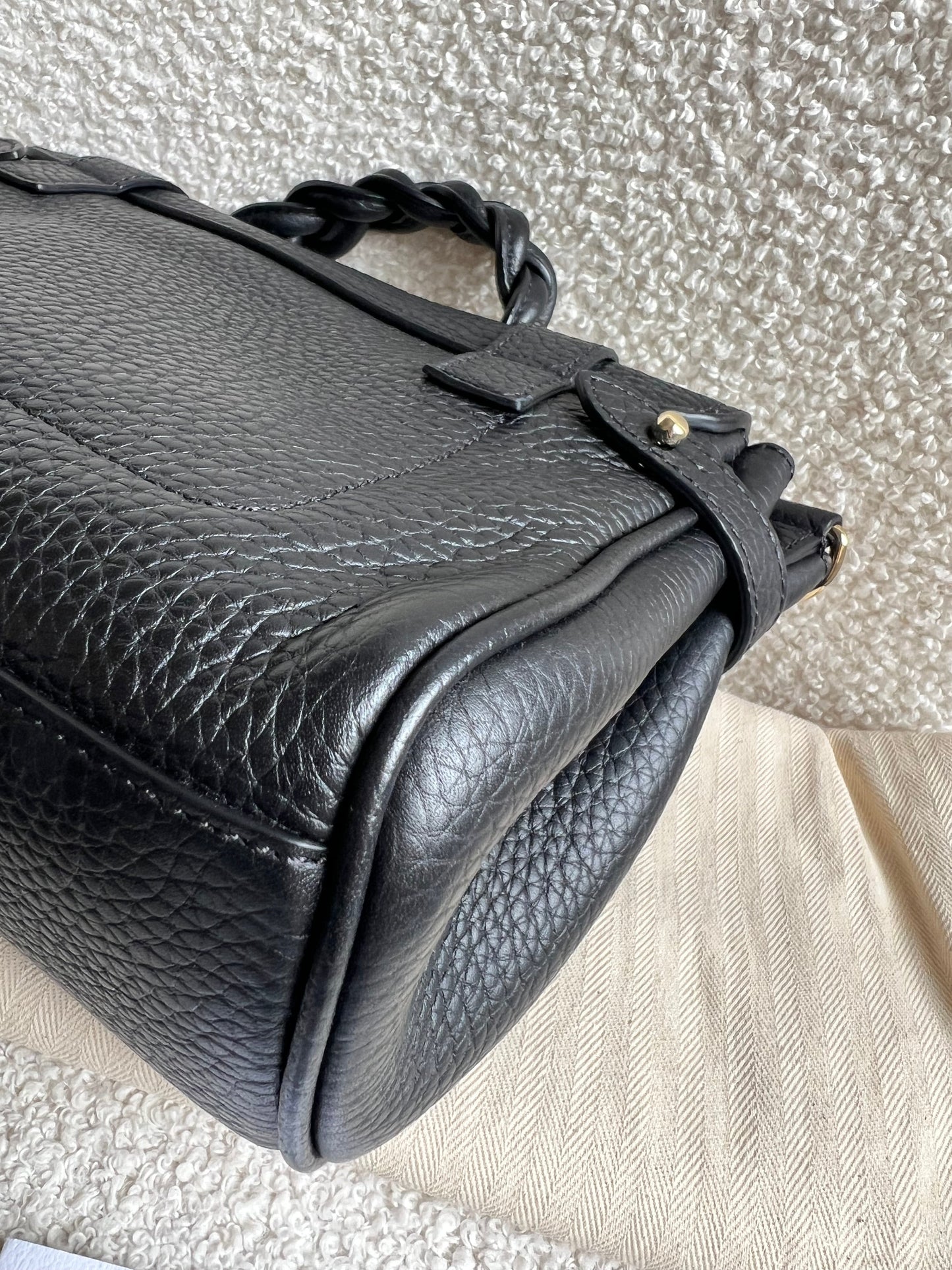 Mulberry Black Mini Alexa (RRP £995)