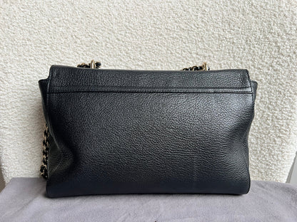Mulberry Black Medium Lily with Gold Hardware (RRP £1195)