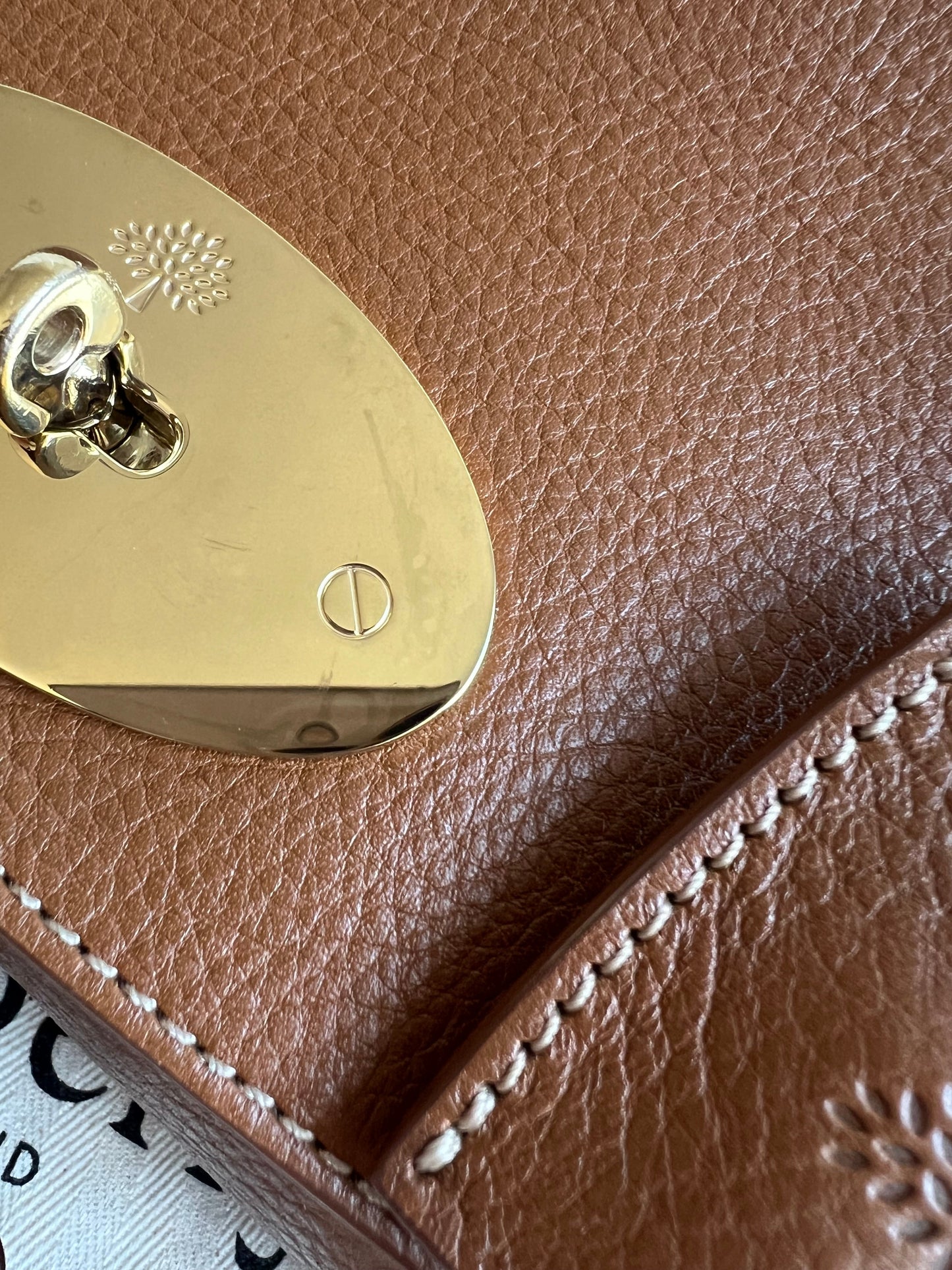 Mulberry Oak Regular Lily with Gold Hardware (RRP £995)