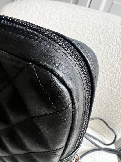 Chanel Black and White Cambon Line Large Crossbody