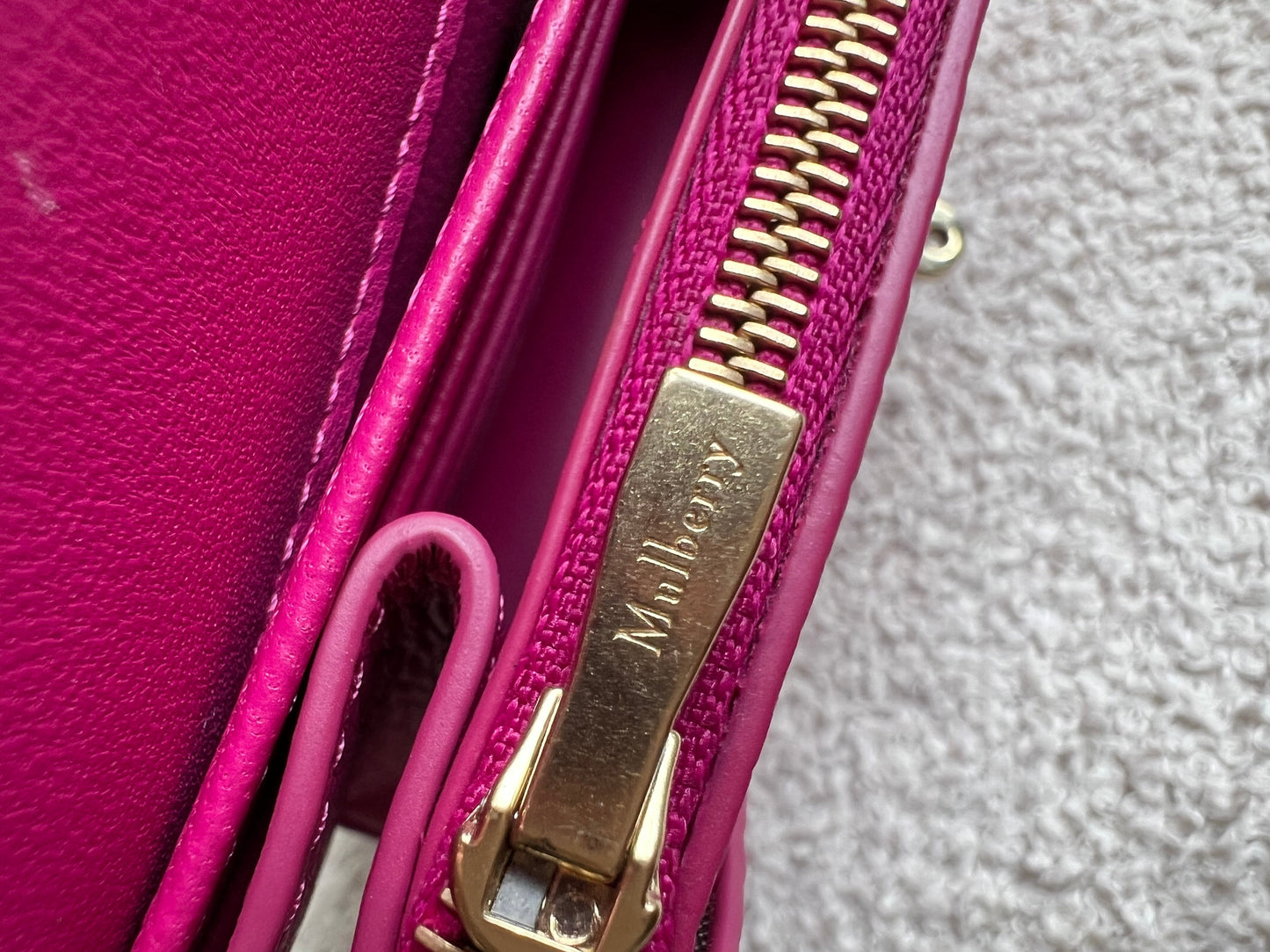 Mulberry Pink Small Darley Shoulder Bag (RRP £695)