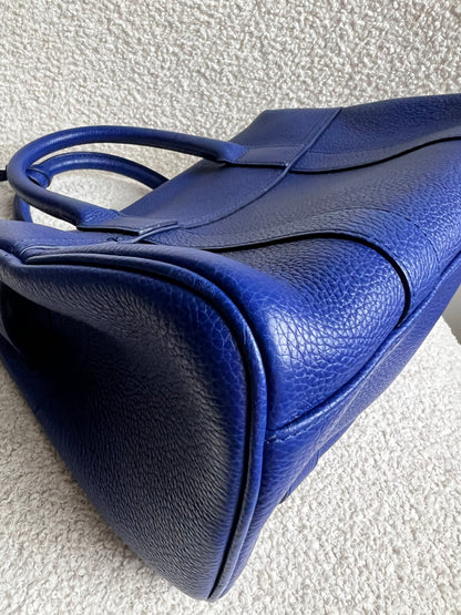 Mulberry Neon Blue Bayswater Satchel (RRP £995)