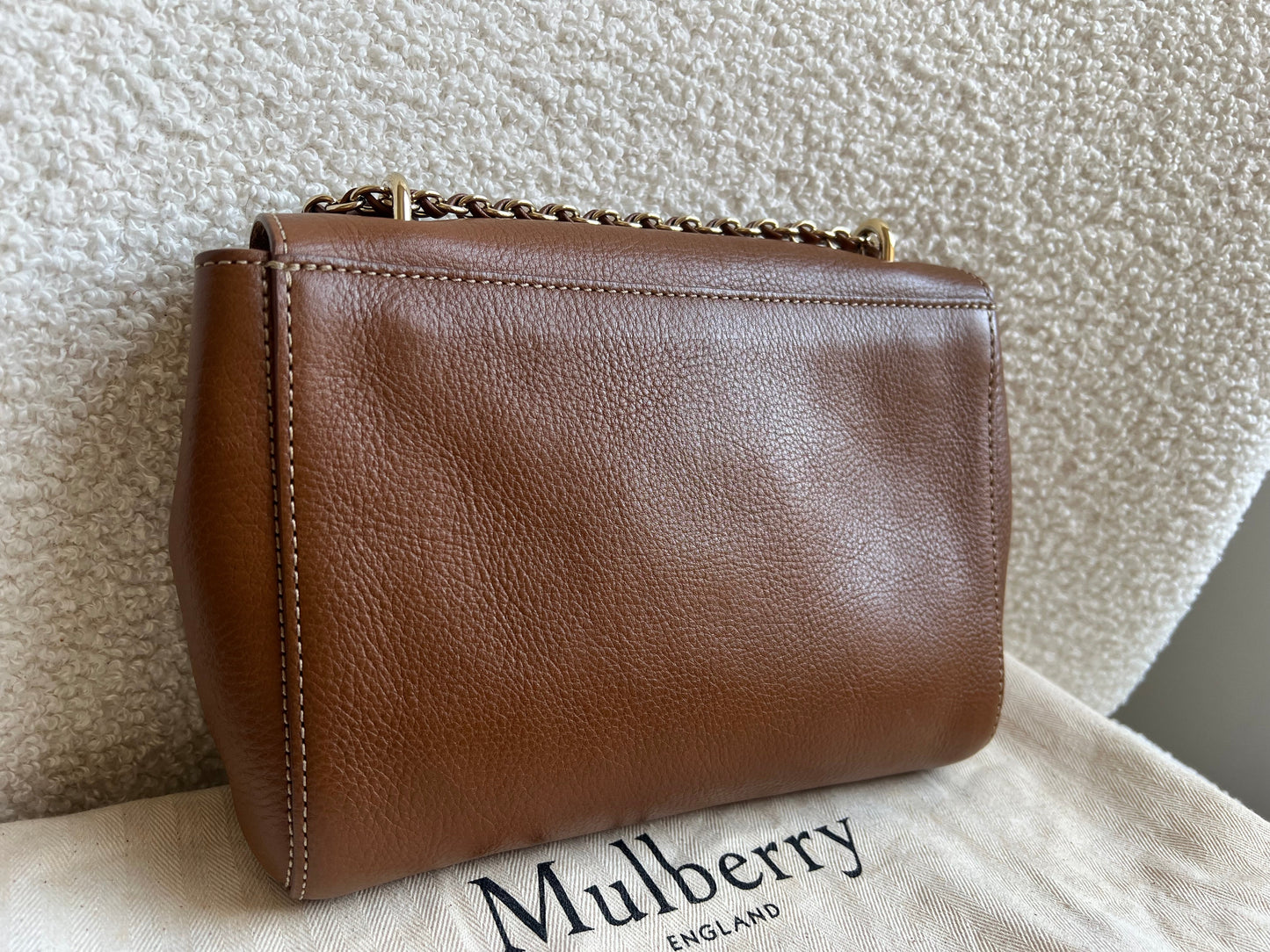 Mulberry Oak Regular Lily with Gold Hardware (RRP £995)
