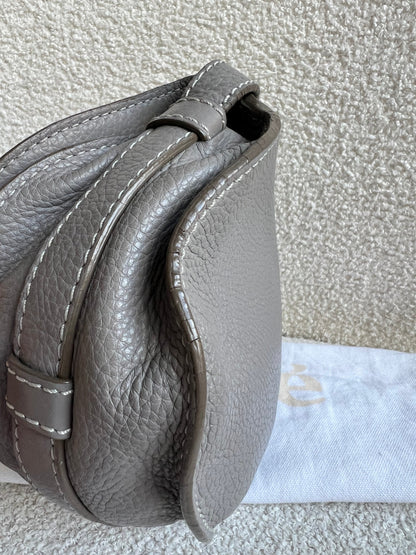 Chloe Small Cashmere Grey Marcie Saddle Bag (RRP £1050)