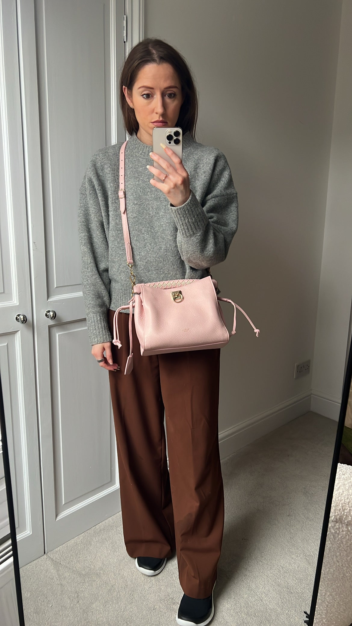 Mulberry Small Powder Pink Iris (RRP £1,250)