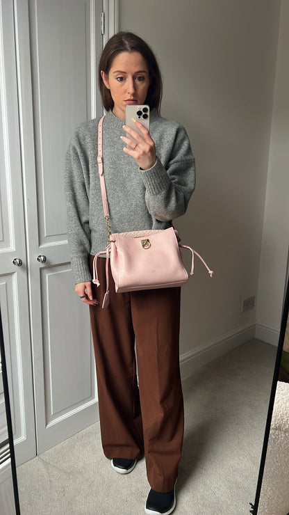 Mulberry Small Powder Pink Iris (RRP £1,250)