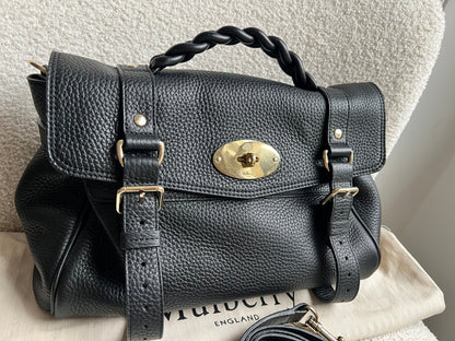 Mulberry Black Regular Alexa (RRP £1250)