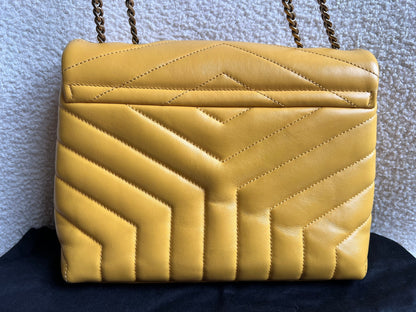 Yves Saint Laurent (YSL) Yellow Small Lou Lou (RRP £1,900)