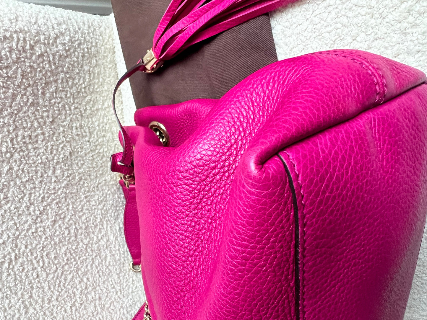 Gucci Pink Soho Chain Tote (RRP £1350)