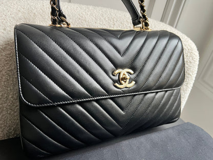 Chanel Black Medium Trendy CC Flap Bag