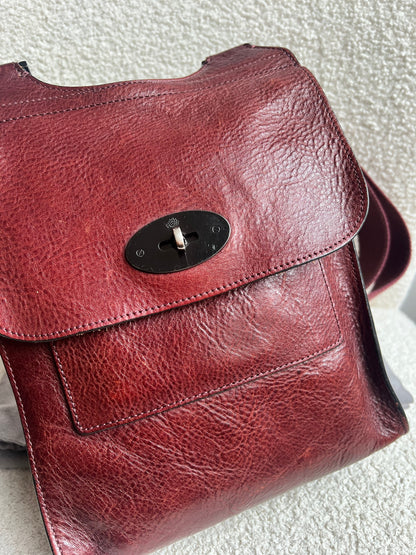 Mulberry Small Oxblood Antony