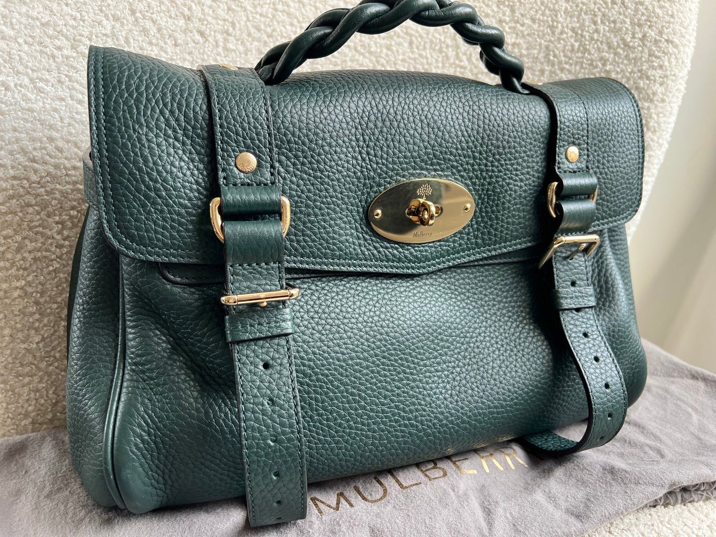 Mulberry Green Regular Alexa (RRP £1250)