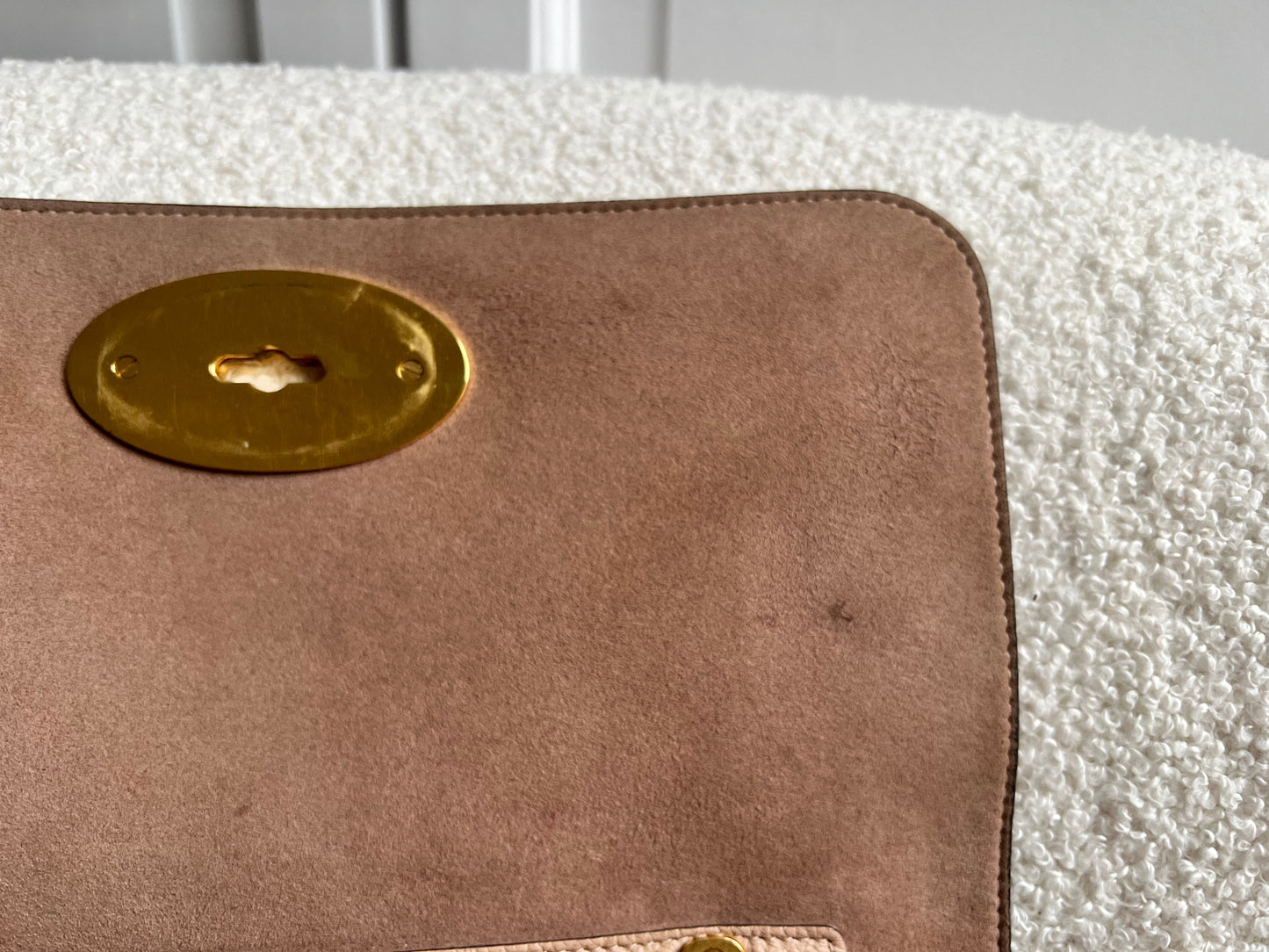 Mulberry Rosewater Medium Lily with Gold Hardware (RRP £995)