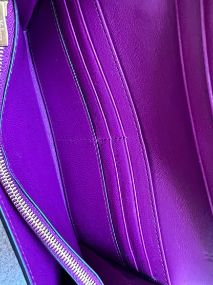Mulberry Violet Continental Wallet (RRP £345)