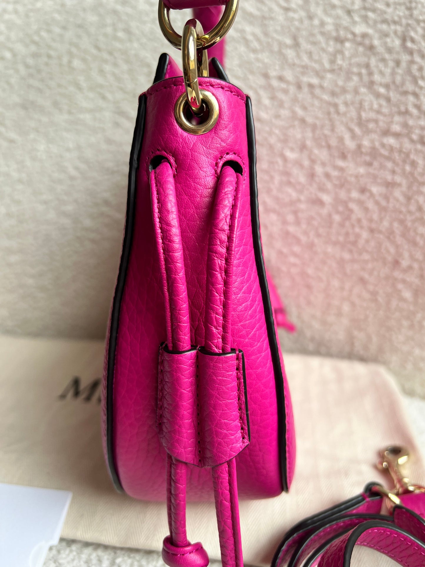 Mulberry Pink Mini Iris Hobo (RRP £1,195)